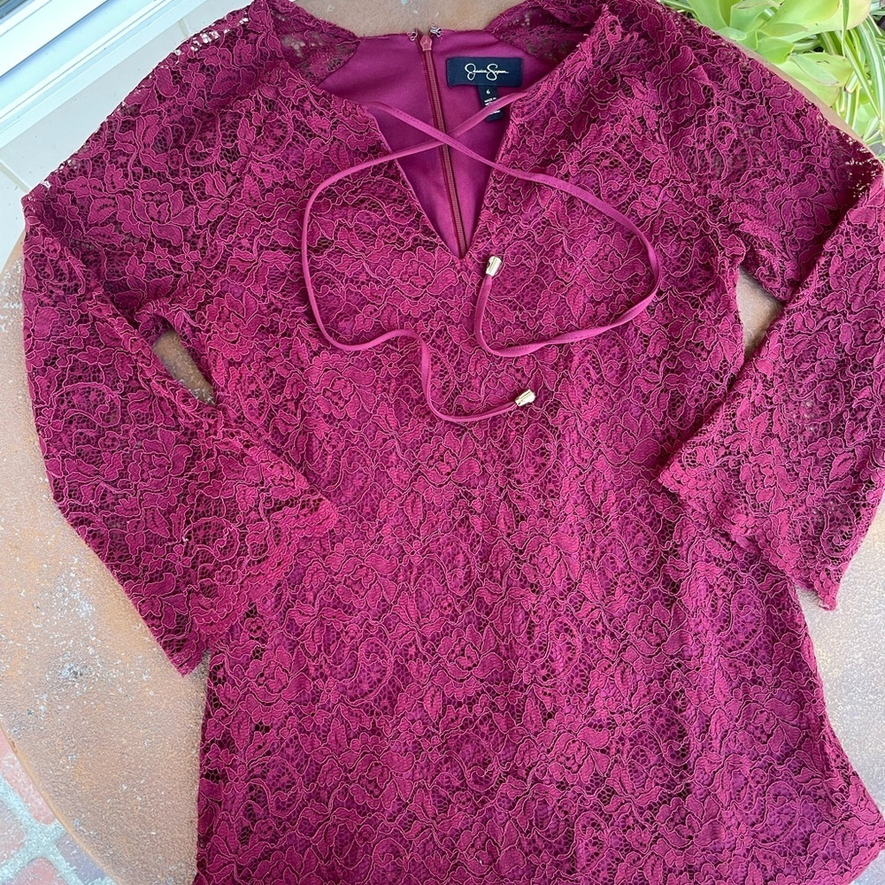 Jessica Simpson lace dress